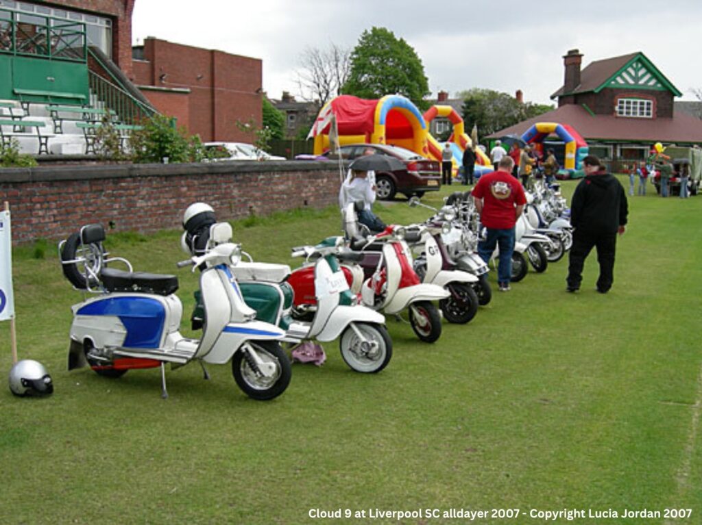 Cloud 9 at Liverpool scooter club alldayer - 2007