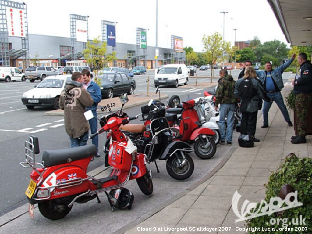 Cloud 9 scooter club Birkenhead