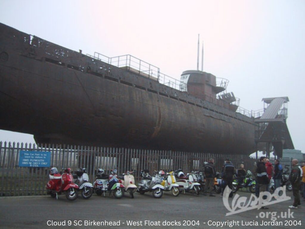 Cloud 9 Birkenhead at the West Float docks in 2004